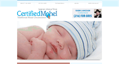 Desktop Screenshot of certifiedmohel.com